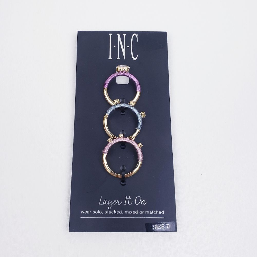 Inc Multi Wrap Stack Rings